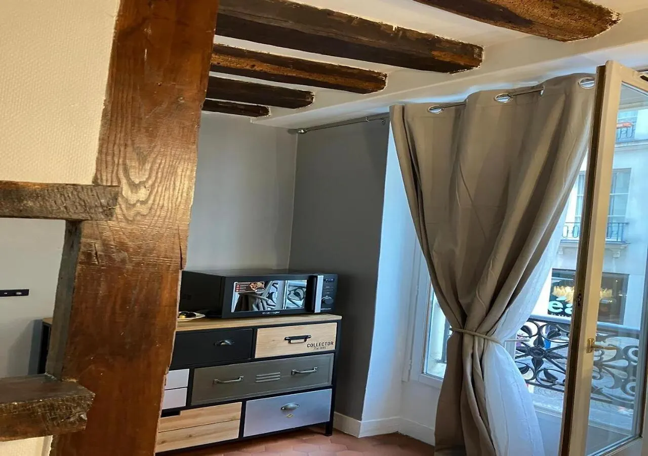 Elegant Retreat By Le Marais Lägenhet Paris Frankrike