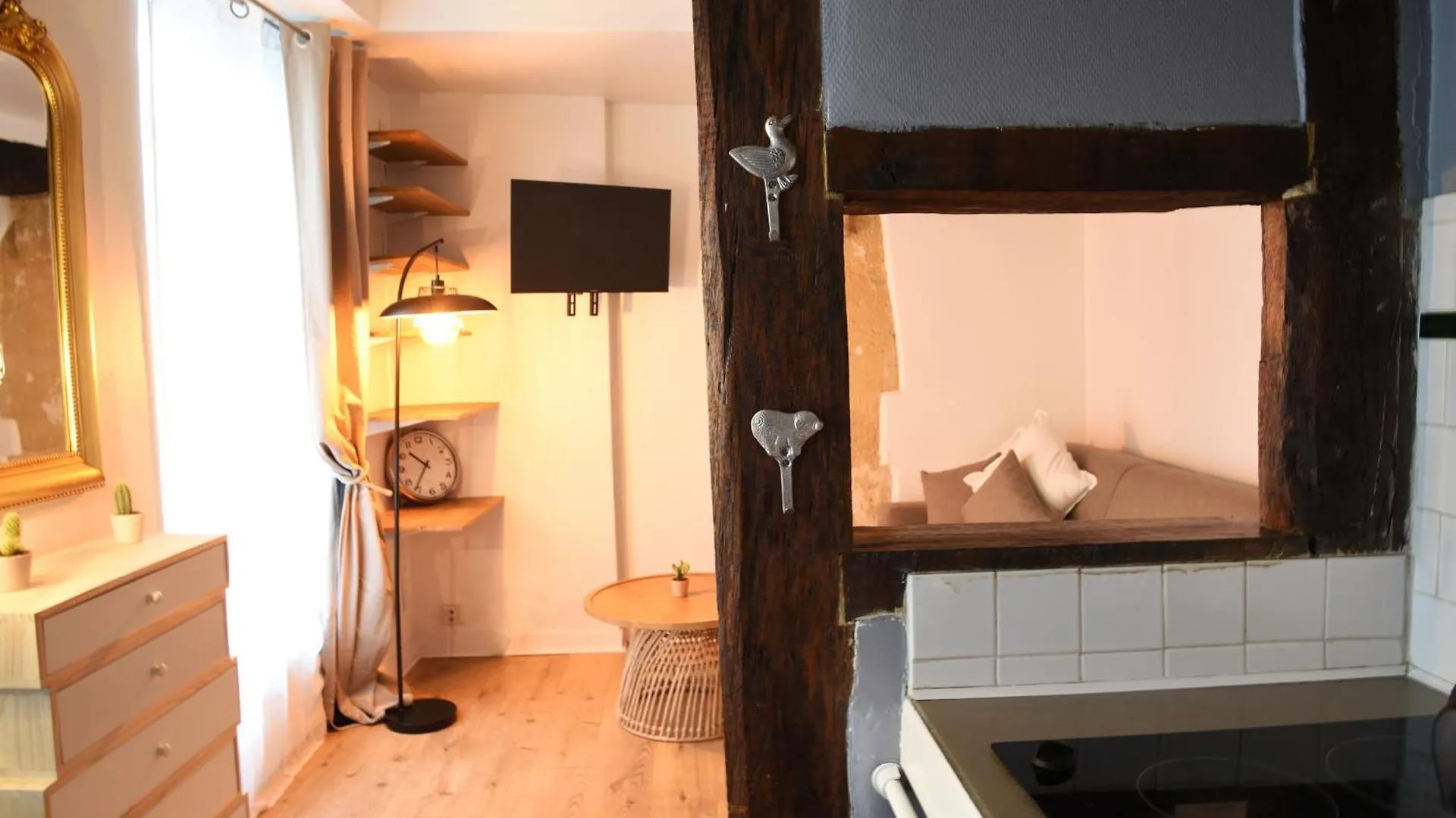 Elegant Retreat By Le Marais Lägenhet Paris Frankrike